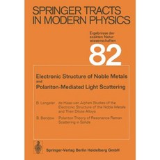 Electronic Structure of Noble Metals and Polariton-Mediated Light Scattering Paperback, Springer