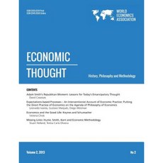 Economic Thought. Vol 2 Number 2 Paperback, College Publications
