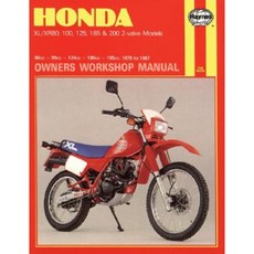 Honda XL-Xr 80 100 125 185 and 200 Owners Workshop Manual No. M566: 1978-1987 Paperback, Haynes Manuals