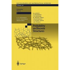 Probability on Discrete Structures Paperback, Springer