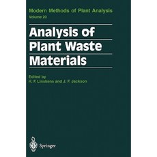 Analysis of Plant Waste Materials Paperback, Springer