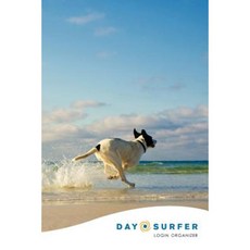 Day Surfer Login Organizer (Dog Running on the Beach) Paperback, Johnson & Hunter
