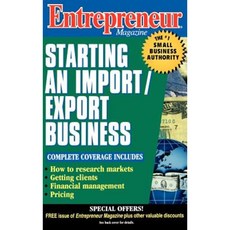 Entrepreneur Magazine: Starting an Import / Export Business Hardcover, Wiley