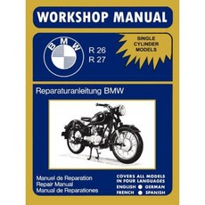 BMW Motorcycles Factory Workshop Manual R26 R27 (1956-1967) Paperback, Valueguide