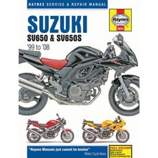 Suzuki Sv650 & Sv650s '99 to '08 Paperback, Haynes Manuals