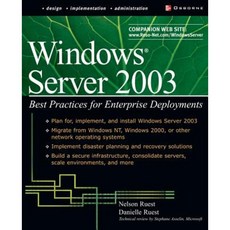 Windows Server 2003: Best Practices for Enterprise Deployments Paperback, McGraw-Hill/Osborne Media