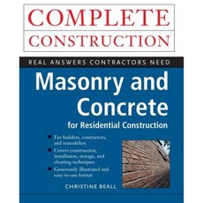 Masonry and Concrete Complete Construction Paperback, McGraw-Hill Professional Publishing