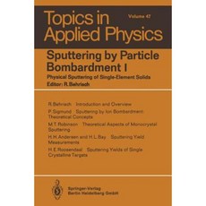 Sputtering by Particle Bombardment I: Physical Sputtering of Single-Element Solids Paperback, Springer