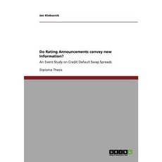 Do Rating Announcements Convey New Information? Paperback, Grin Publishing