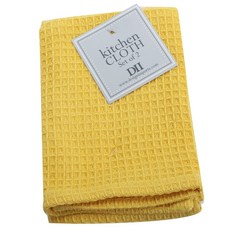 디자인임포트 스냅드래곤 와플 키친클로스 세트 키친크로스, Yellow, 2개