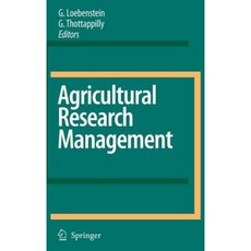 Agricultural Research Management Hardcover, Springer