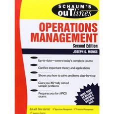 Schaum's Outline of Operations Management Paperback, McGraw-Hill Education