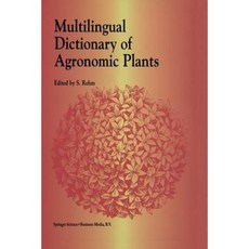 Multilingual Dictionary of Agronomic Plants Paperback, Springer