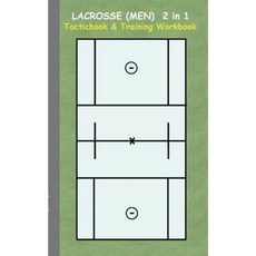 Lacrosse (Men) 2 in 1 Tacticboard and Training Workbook Paperback, Books on Demand