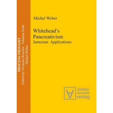 Whitehead's Pancreativism: Jamesian Applications Hardcover, Walter de Gruyter