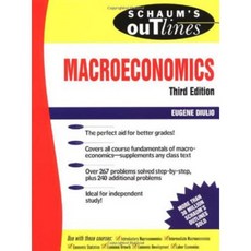 Schaum's Outline of Theory and Problems Macroeconomics Paperback, McGraw-Hill Education