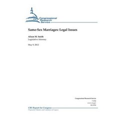 Same-Sex Marriages: Legal Issues Paperback, Createspace