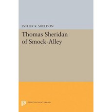 Thomas Sheridan of Smock-Alley Paperback, Princeton University Press