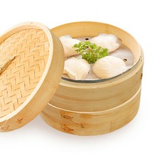 데코하우스 웰빙 대나무 찜기 만두찜기 찜통, 대나무찜기_20cm, 1개