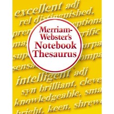 Merriam-Webster's Notebook Thesaurus Paperback, Merriam-Webster
