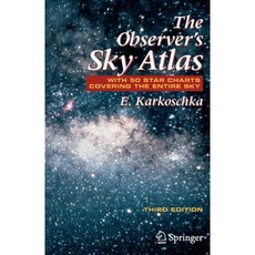 The Observer's Sky Atlas: With 50 Star Charts Covering the Entire Sky Paperback, Springer
