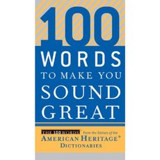 100 Words to Make You Sound Great Paperback, Houghton Mifflin