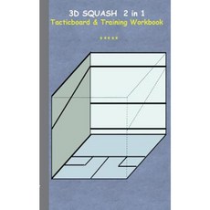 3D Squash 2 in 1 Tacticboard and Training Workbook Paperback, Books on Demand