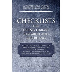 Checklists for Doing Library Research and Reporting Paperback, Xlibris Corporation