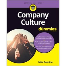 Company Culture for Dummies Paperback