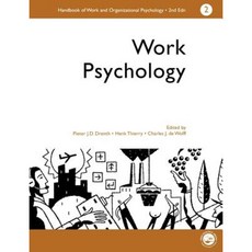 A Handbook of Work and Organizational Psychology: Volume 2: Work Psychology Paperback, Taylor & Francis