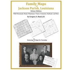 Family Maps of Jackson Parish Louisiana Paperback, Arphax Publishing Co.