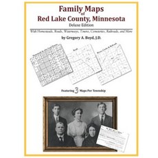 Family Maps of Red Lake County Minnesota Paperback, Arphax Publishing Co.
