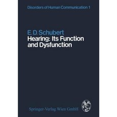 Hearing: Its Function and Dysfunction Paperback, Springer