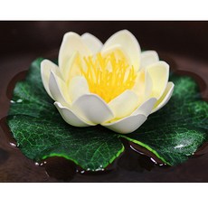 붓다북 물에 뜨는 연꽃 (소) - 3종 세트 연꽃조화