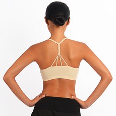 레몬티 [sbh305] 브레이드 유니크한 디자인 브라탑 (캡 탈부착)뒤꼬임 매쉬 스포츠브라 요가탑 필라테스