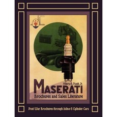 Maserati Brochures and Sales Literature - Post War Brochures Through Inline 6 Cylinder Cars Paperback, Valueguide