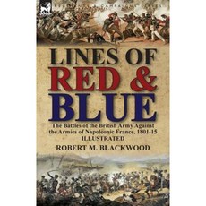 Lines of Red & Blue: The Battles of the British Army Against the Armies of Napoleonic France 1801-15 Paperback, Leonaur Ltd
