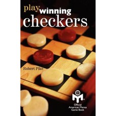 Play Winning Checkers: Official Mensa Game Book (W/Registered Icon/Trademark as Shown on the Front Cover) Paperback, Booksurge Publishing