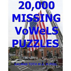 20 000 Missing Vowels Puzzles Paperback, Createspace Independent Publishing Platform