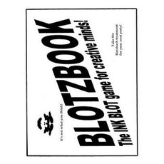 Blotzbook: The Ink Blot Game for Creative Minds! Paperback, Createspace Independent Publishing Platform