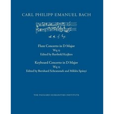 Concerto in D Major Wq 13 Paperback, Createspace Independent Publishing Platform