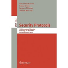 Security Protocols: 8th International Workshops Cambridge UK April 3-5 2000 Revised Papers Paperback, Springer