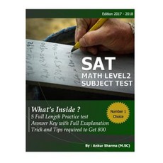 SAT Math Level 2, Createspace Independent Publ..