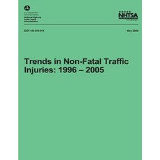 Trends in Non-Fatal Traffic Injuries: 1996 - 2005: Nhtsa Technical Report Dot HS 810 944 Paperback, Createspace Independent Publishing Platform