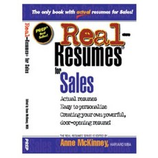 Real-Resumes for Sales Paperback, Createspace Independent Publishing Platform