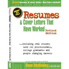 Resumes & Cover Letters That Have Worked Paperback, Createspace Independent Publishing Platform