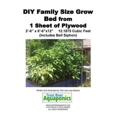 DIY Family Size Grow Bed from 1 Sheet of Plywood Paperback, Createspace Independent Publishing Platform