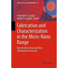 Fabrication and Characterization in the Micro-Nano Range: New Trends for Two and Three Dimensional Structures Hardcover, Springer