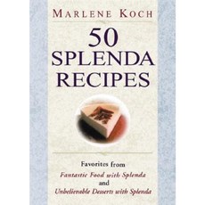 50 Splenda Recipes: Favorites from Fantastic Food with Splenda and Unbelievable Desserts with Splenda Paperback, M. Evans and Company