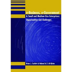 E-Business E-Government & Small and Medium-Size Enterprises: Opportunities and Challenges Hardcover, Idea Group Publishing